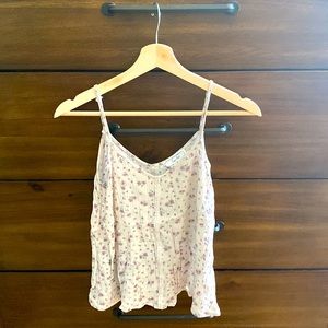 Hippie rose summer tank